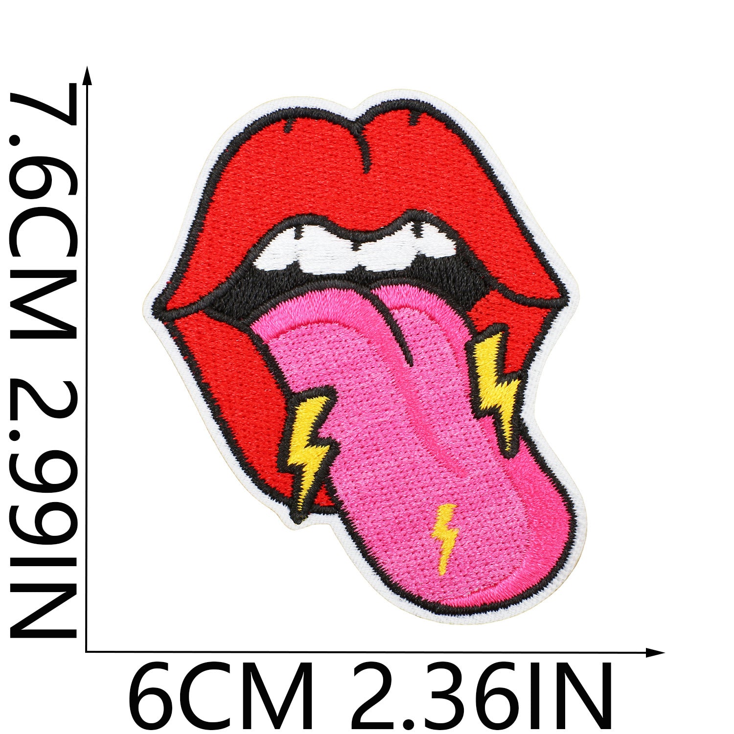Wholesale Music skull embroidery patch guitar note patch